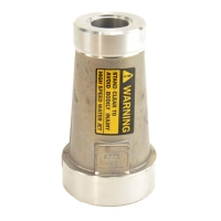 Buse conique aluminium pour canons SR150