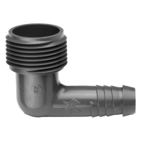 Coude SBE cannelé 16mm fileté pour arroseurs