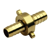 Raccord arrosage cannelé laiton RACCORD ARROSAGE LAITON 3 PIECES