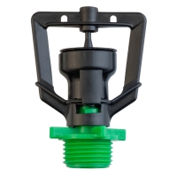 Micro-asperseur RONDO tête en haut ailette grise auto régulante