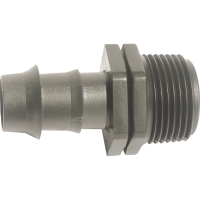 Embout cannelé fileté