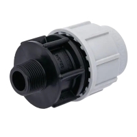 Raccord à compression fileté 7020