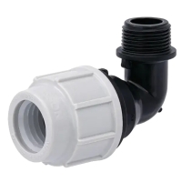 Coude 90° à compression fileté 7850