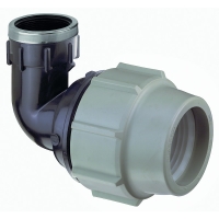 Coude à compression taraudé 7150
