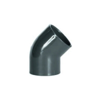 Coude 45° PVC pression