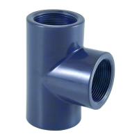 Té PVC pression 05 03 à visser
