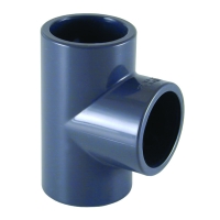 Té PVC pression 05 03 à coller