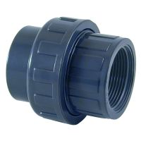 Union PVC pression 05 50 femelle/femelle