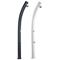 Douche solaire courbée JOLLY avec rince pieds