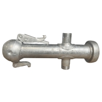 Croix type ROTO avec 2 sorties filetées