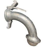 Coude 90° type SPHÉRIQUE galva