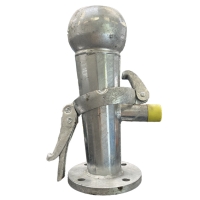 Raccord d'aspiration type ROTO mâle x bride avec piquage fileté