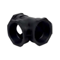 Té égal nylon renforcé de fibre de verre taraudé