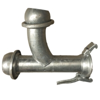 Té en ligne type SPHÉRIQUE mâle x femelle x mâle