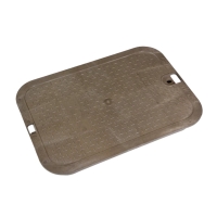 Couvercle marron pour regard PRO BOX