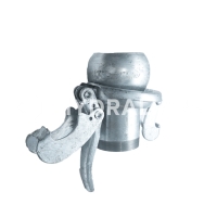 Raccord HR type BAUER mâle x fileté + collier S2