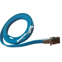 Amorce de câble moteur 4" FRANKLIN plat avec connecteur inox 304 débrochable