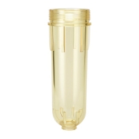 Cloche transparente pour filtre domestique