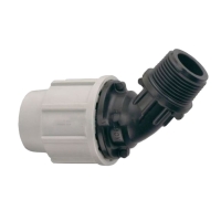 Coude 45° compression 7450