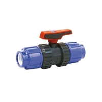 Vanne 1/4 tour à compression