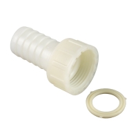 Embout cannelé taraudé pour tuyau