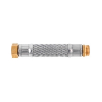 Flexible droit mâle/femelle eau froide - écrou tournant - 80 cm