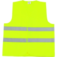 Gilet haute visibilité 2 bandes jaune