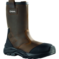 Demi-bottes fourrées STEP SILVER EVOL marron S3S FO CI HI SR