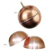 Boule en cuivre pour flotteur