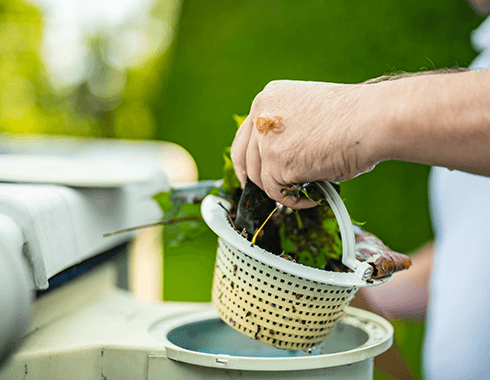 éléments d’hivernage (bâche, flotteurs, ...)