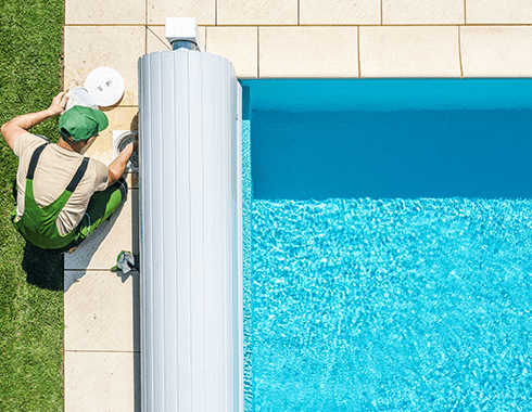 traitement de désinfection (chlore lent, brome, électrolyseur...)